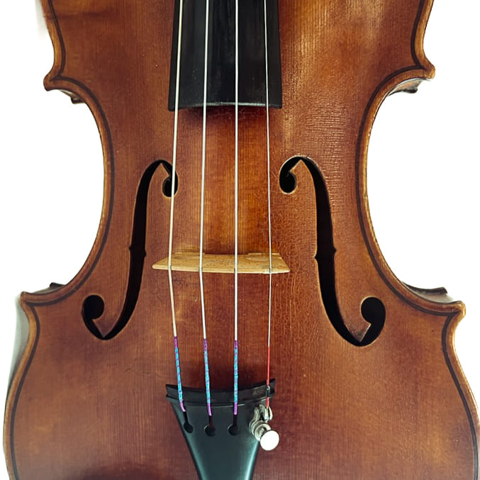 Violon de face