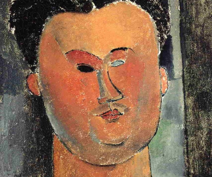 Amedeo Modigliani Pierre Reverdy 1915